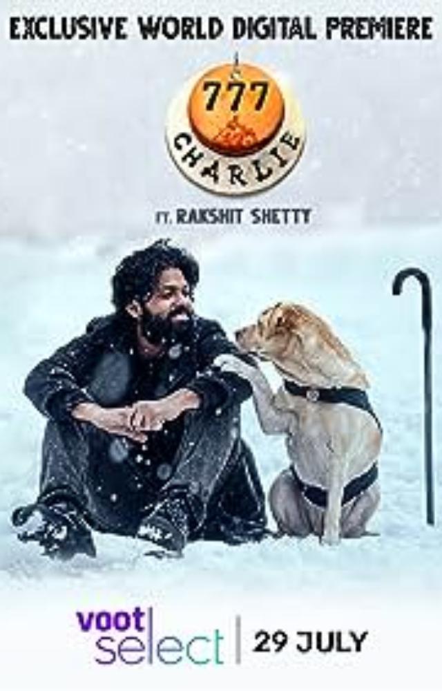777 Charlie is a Kannada film available to watch on Prime Video